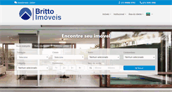 Desktop Screenshot of brittoimoveis.com.br